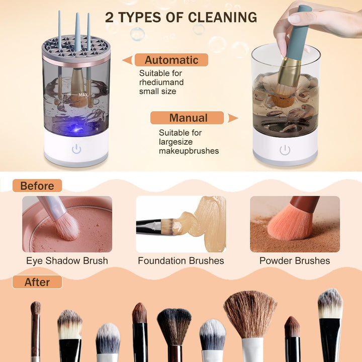 Limpiador de Brochas de Maquillaje