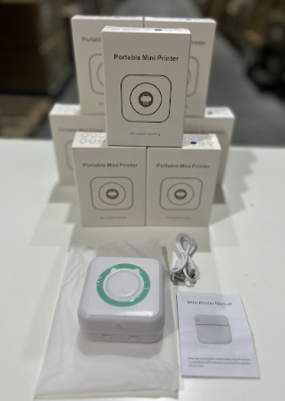 Mini Impresora pegatinas térmica para móvil